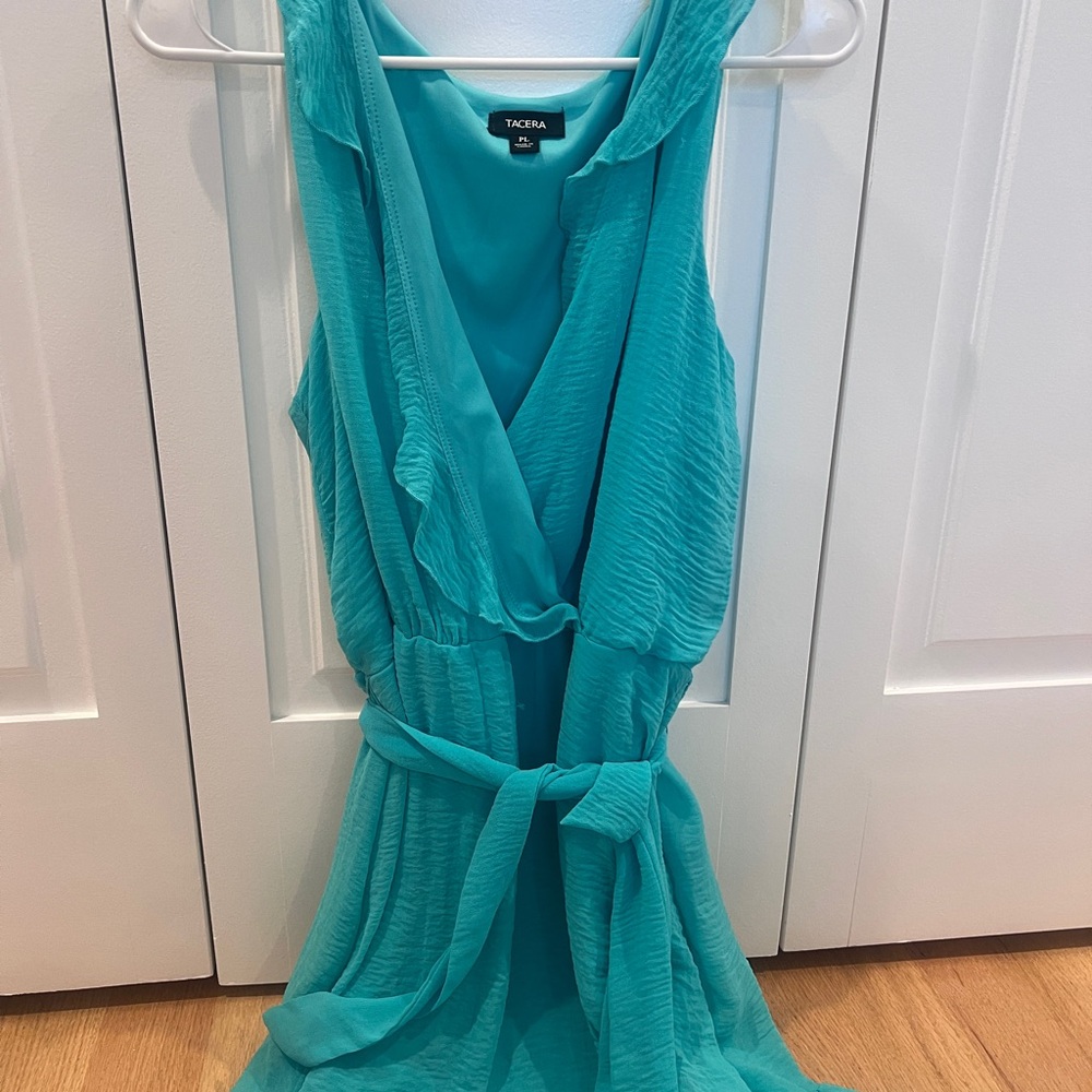 Tacera Turquoise dress